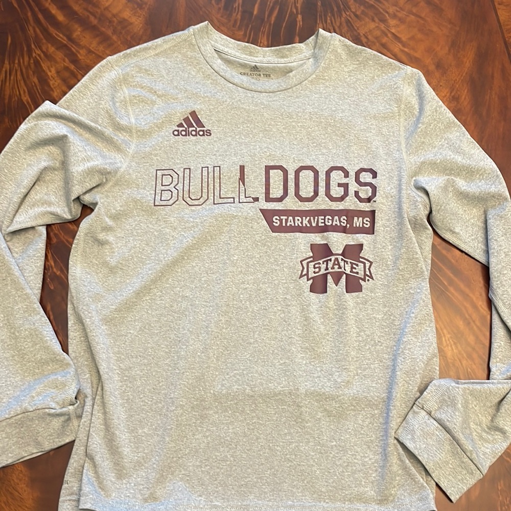 Mens Mississippi State bulldogs long sleeve tshirt